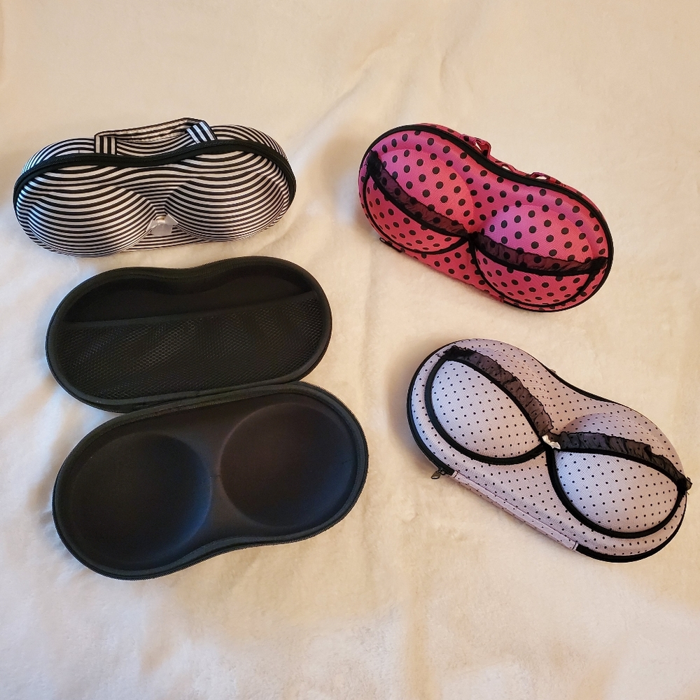 #029 BRAND NEW! FABULOUS, SEXY & CHIC BRA TRAVEL BAG BRA STORAGE BOX - Picture 4 of 15